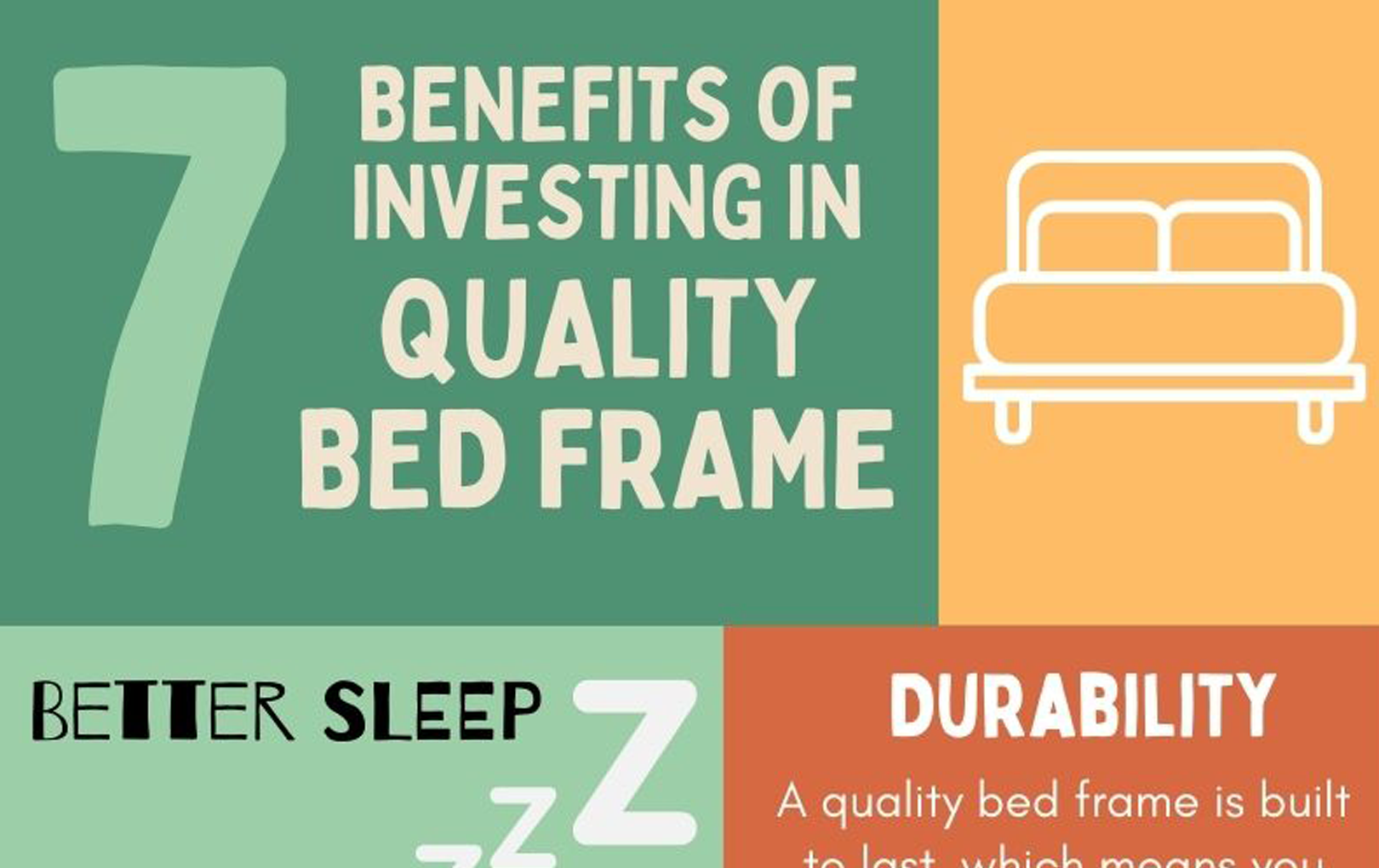 7 Benefits of investing in quality bed frame